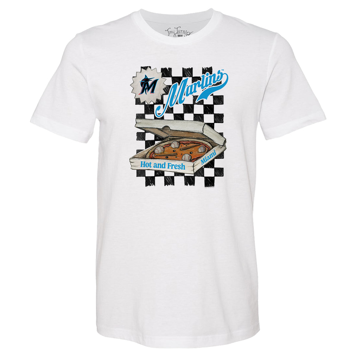 Miami Marlins Pizza Tee Shirt