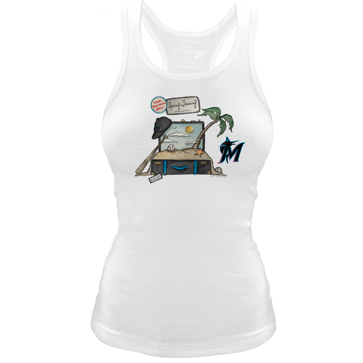 Miami Marlins Spring Training 2026 Classic Tank - Tiny Turnip