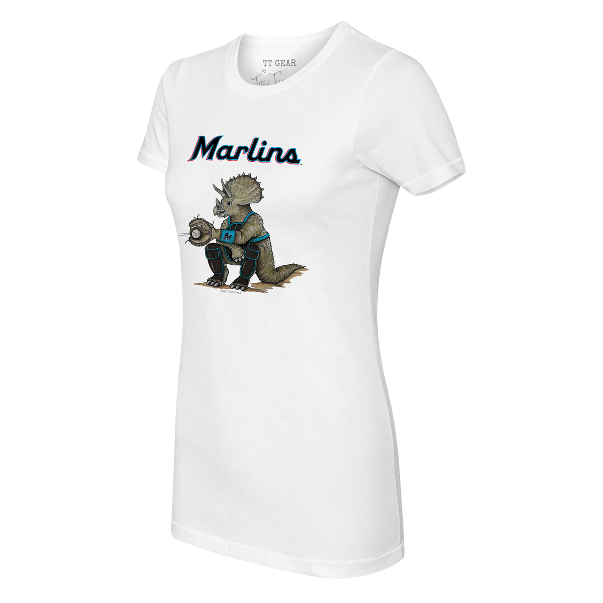 Miami Marlins Triceratops Tee Shirt