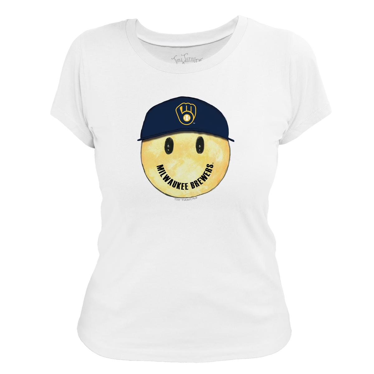 Milwaukee Brewers Smiley Tee Shirt
