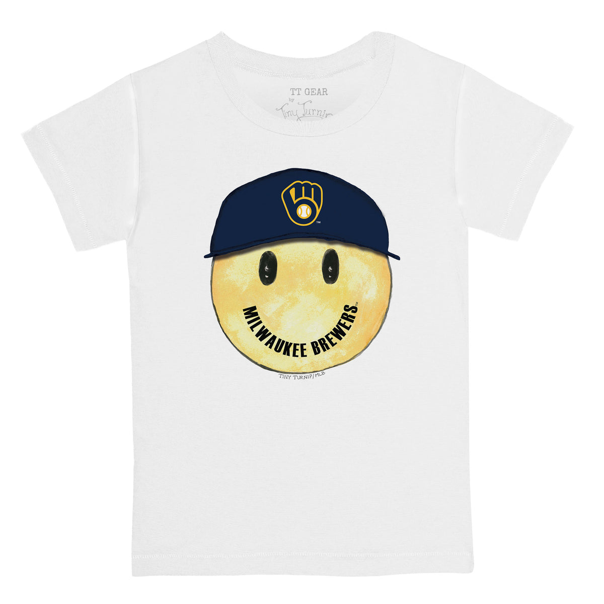 Milwaukee Brewers Smiley Tee Shirt