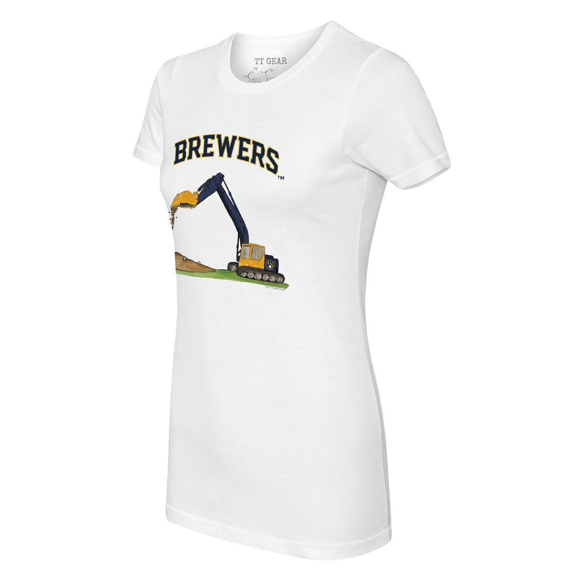 Milwaukee Brewers Excavator Tee Shirt
