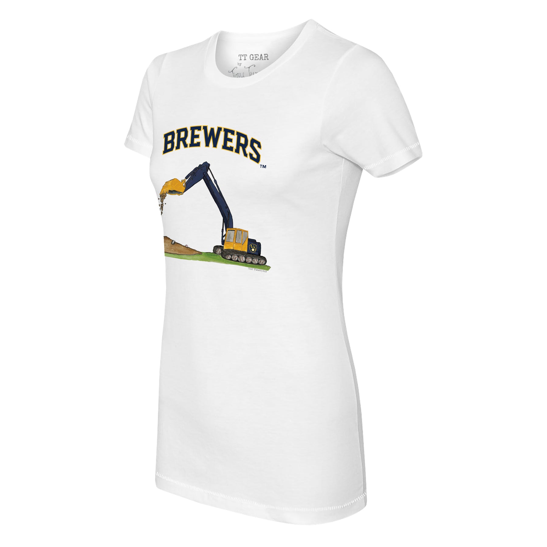 Milwaukee Brewers Excavator Tee Shirt