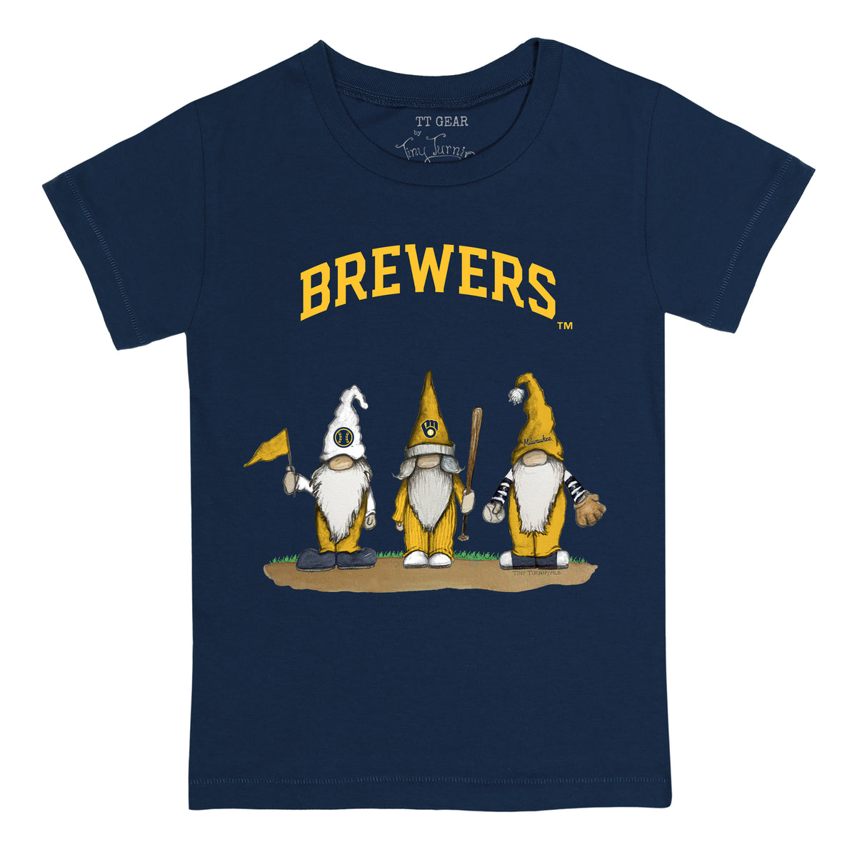 Milwaukee Brewers Gnomes Tee Shirt