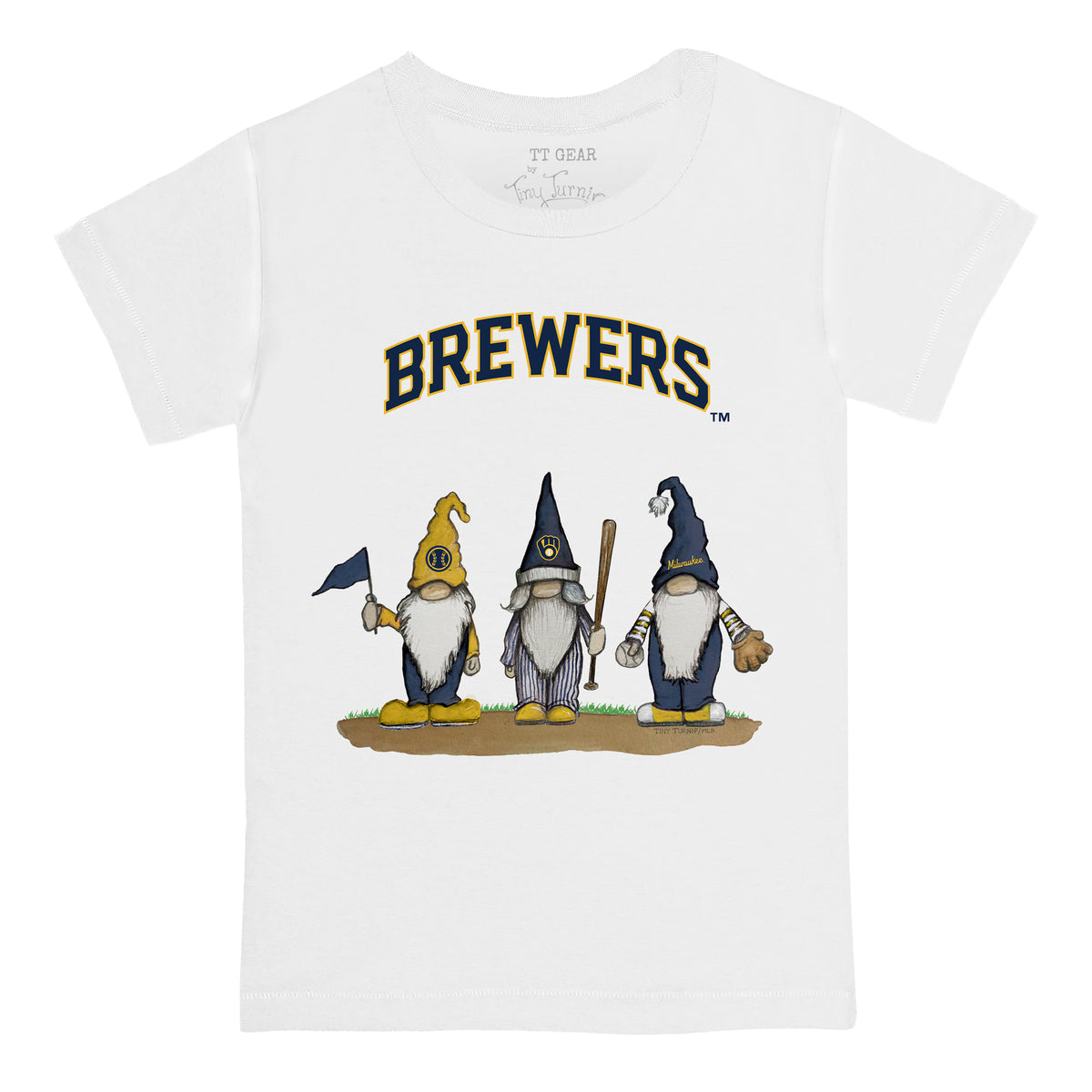 Milwaukee Brewers Gnomes Tee Shirt