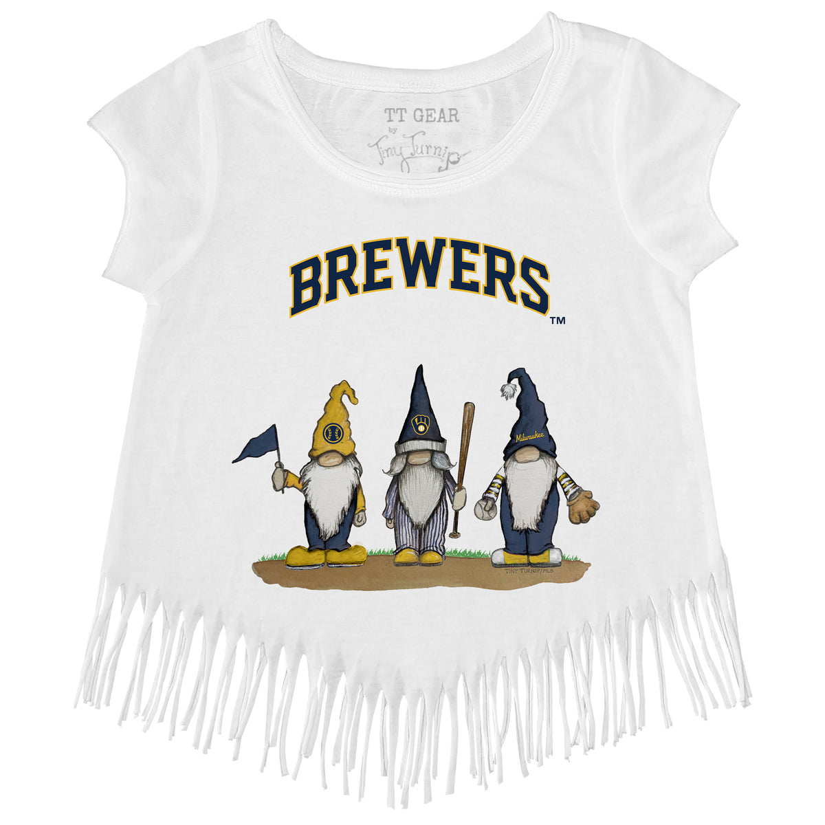 Milwaukee Brewers Gnomes Fringe Tee