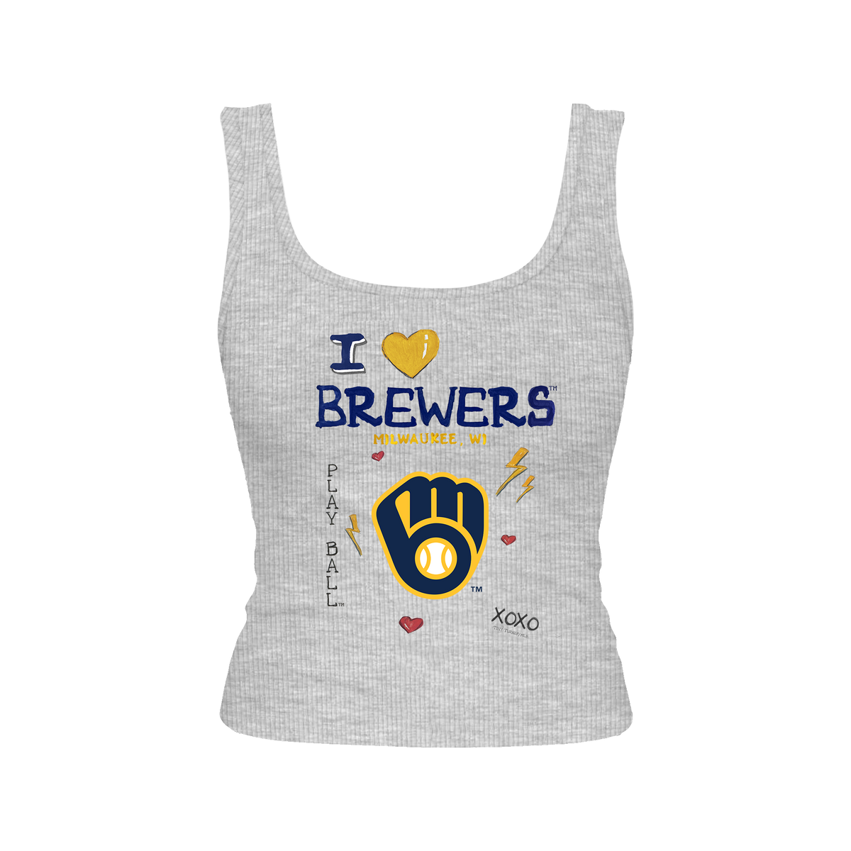 Milwaukee Brewers I Heart Brewers Emmy Tank