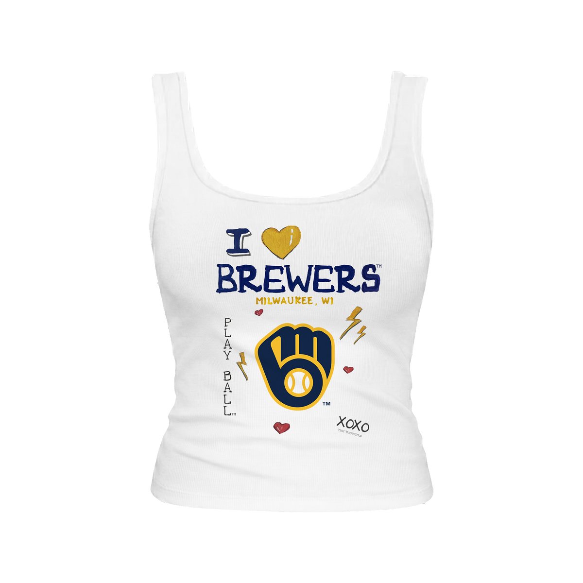 Milwaukee Brewers I Heart Brewers Emmy Tank