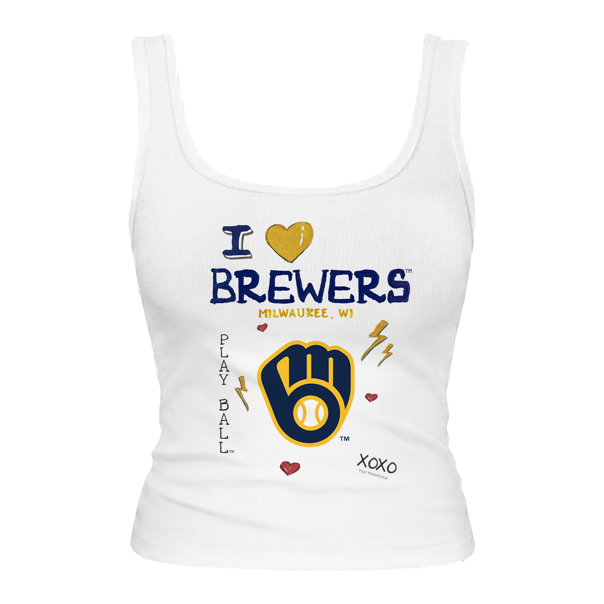 Milwaukee Brewers I Heart Brewers Emmy Tank