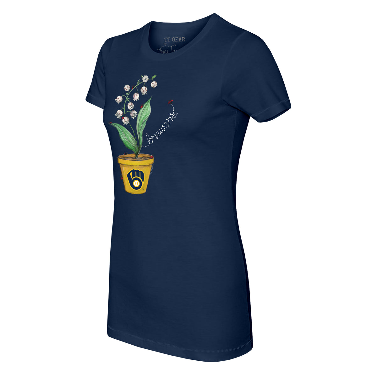 Milwaukee Brewers Ladybug Tee Shirt