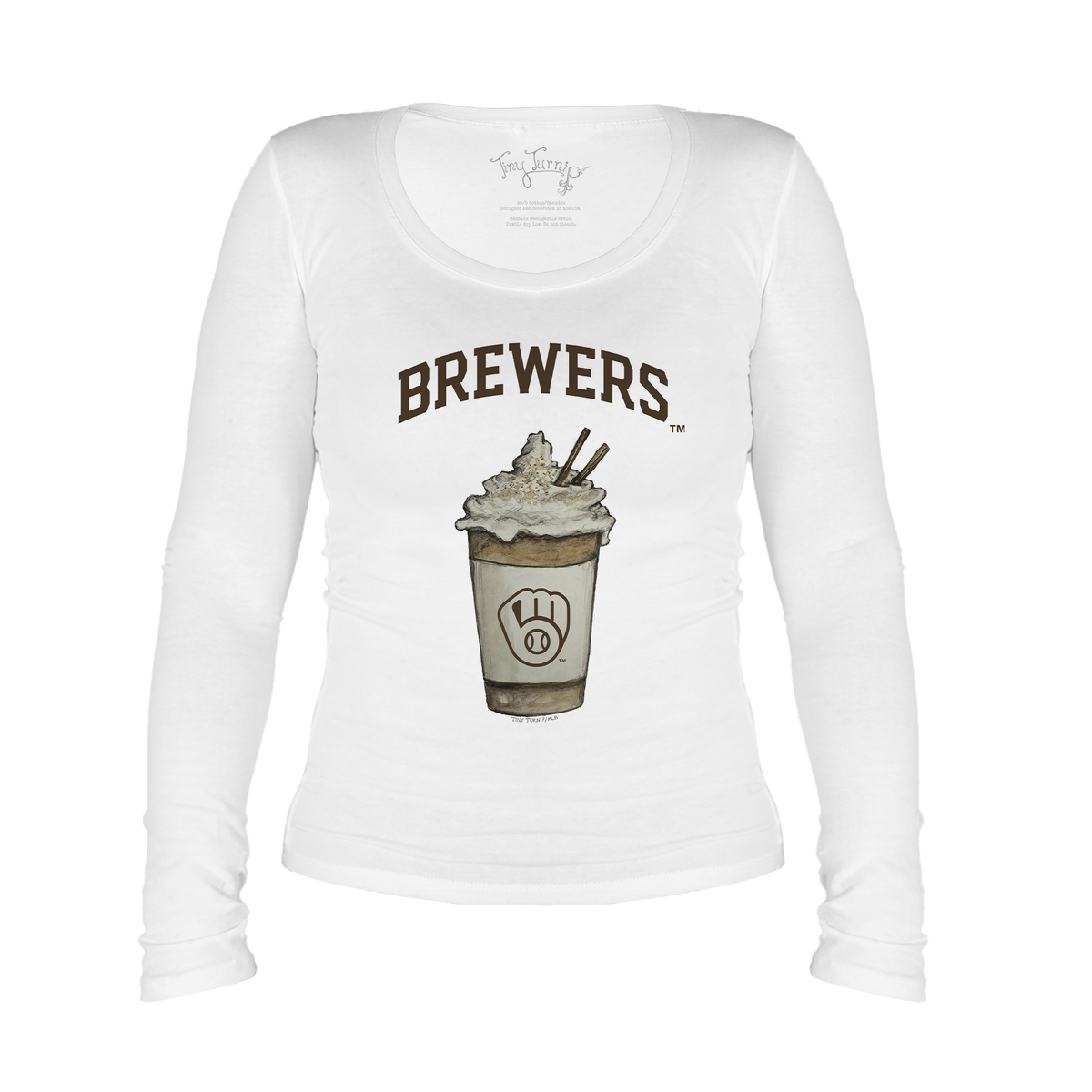 Milwaukee Brewers Latte Legend Long Sleeve