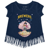 Milwaukee Brewers Mermaid Fringe Tee