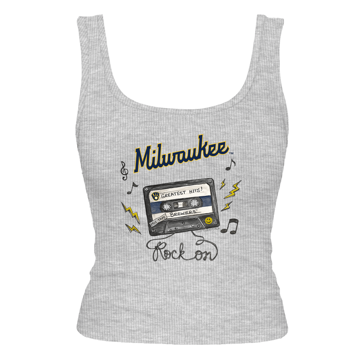 Milwaukee Brewers Mixtape Emmy Tank