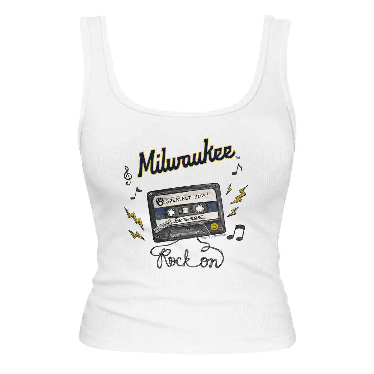 Milwaukee Brewers Mixtape Emmy Tank