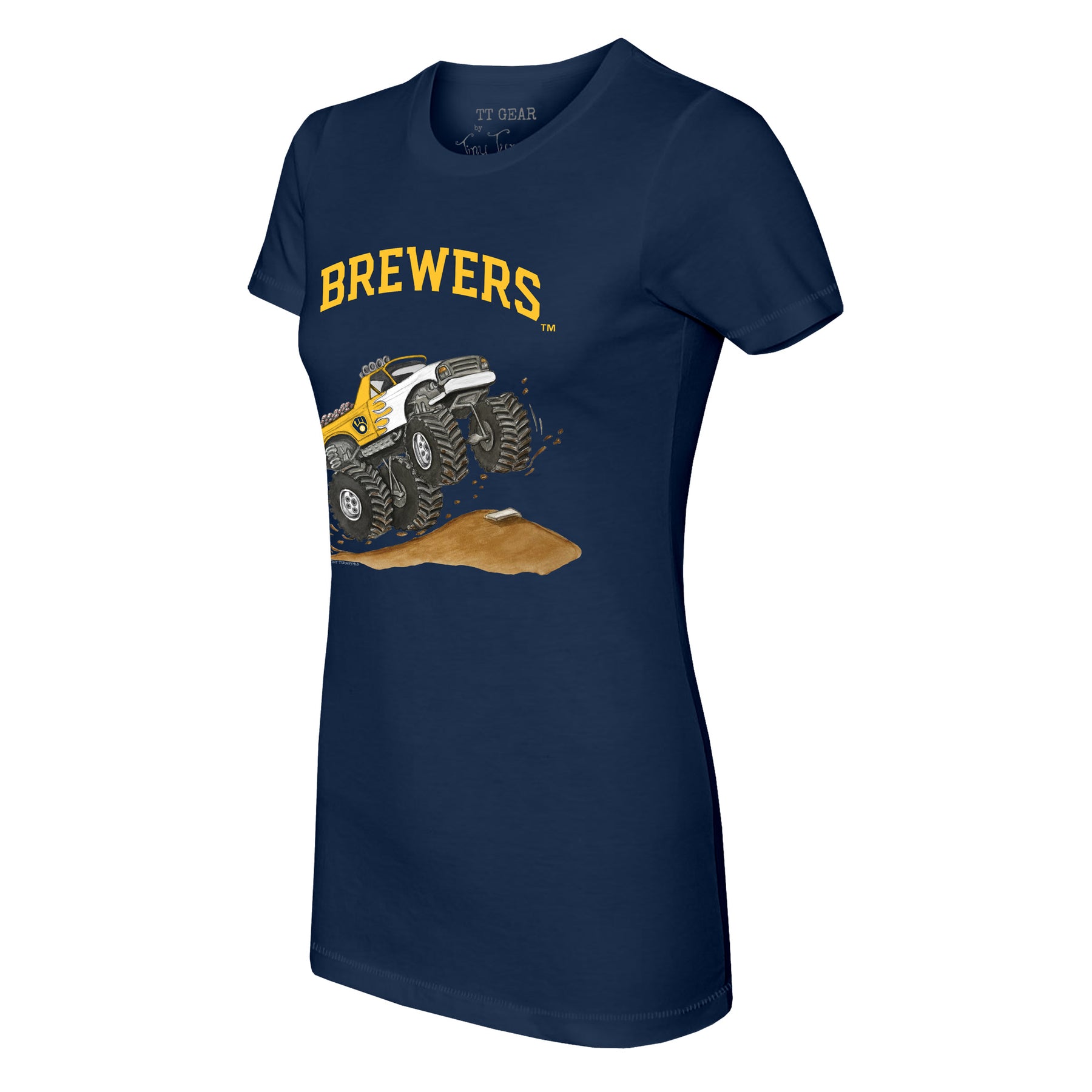 Milwaukee Brewers Monster Truck Tee Shirt