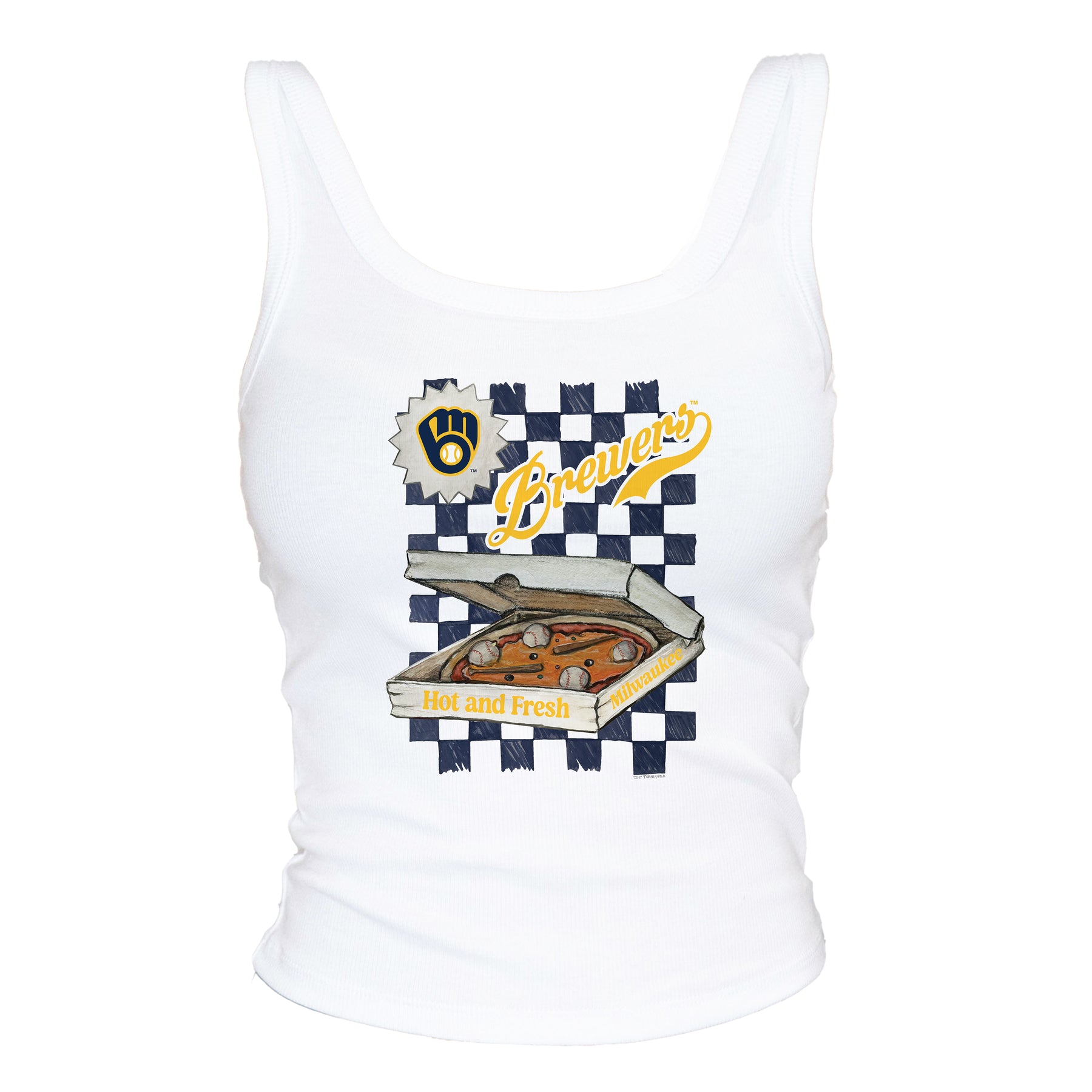 Milwaukee Brewers Pizza Tank