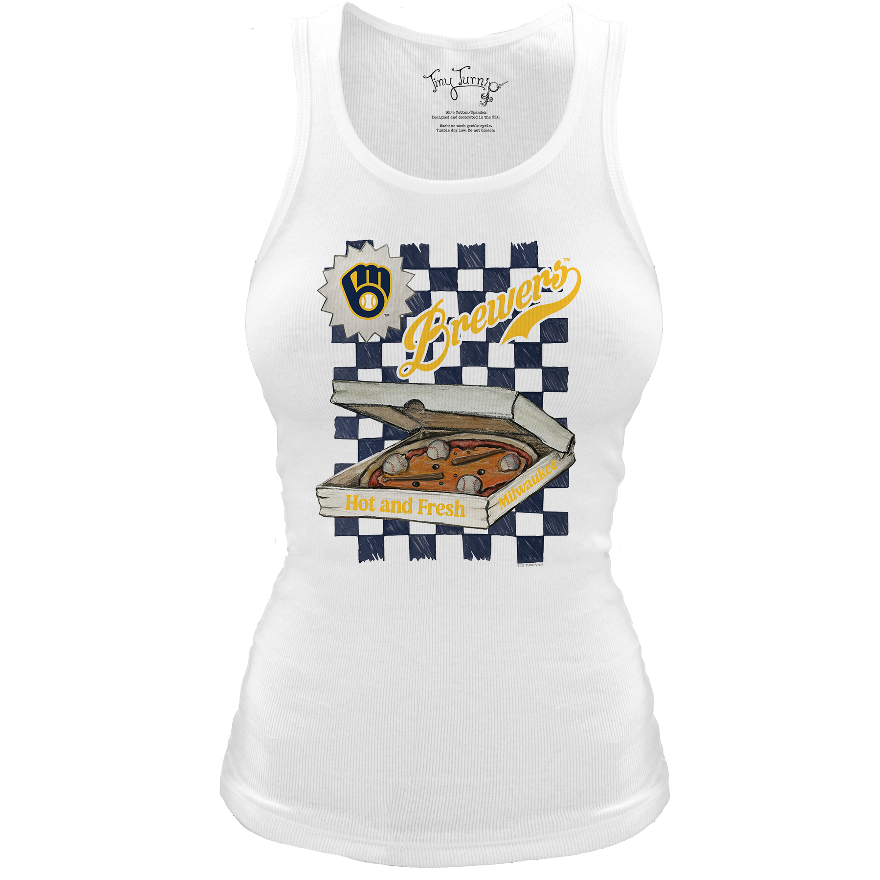 Milwaukee Brewers Pizza Classic Tank