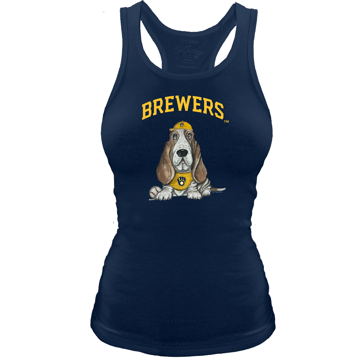 Milwaukee Brewers Puddy Classic Tank - Tiny Turnip