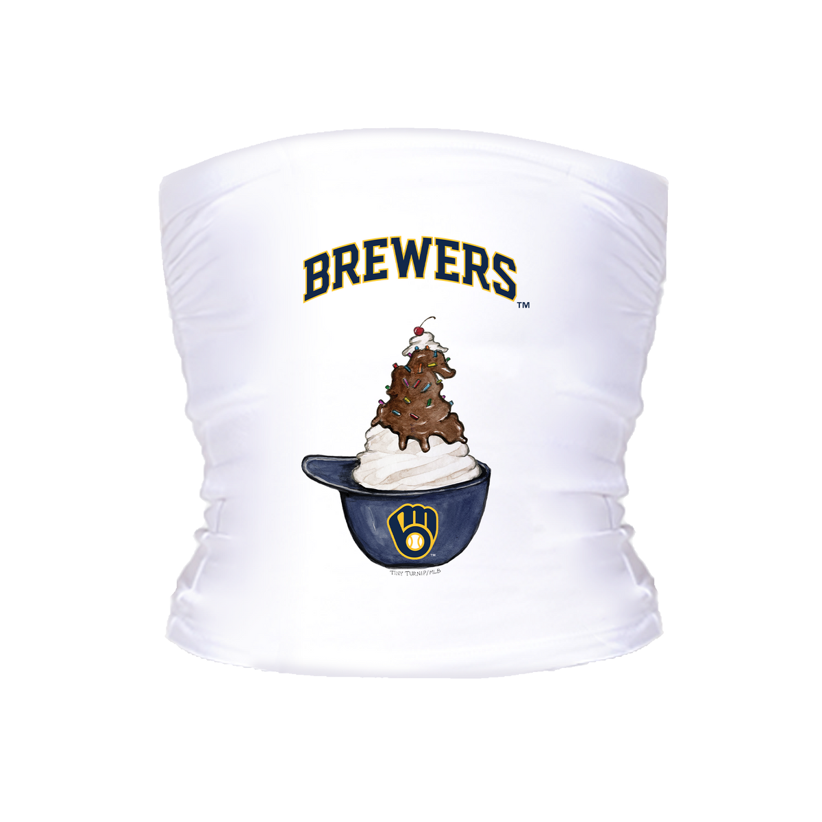 Milwaukee Brewers Sundae Helmet Tube Top