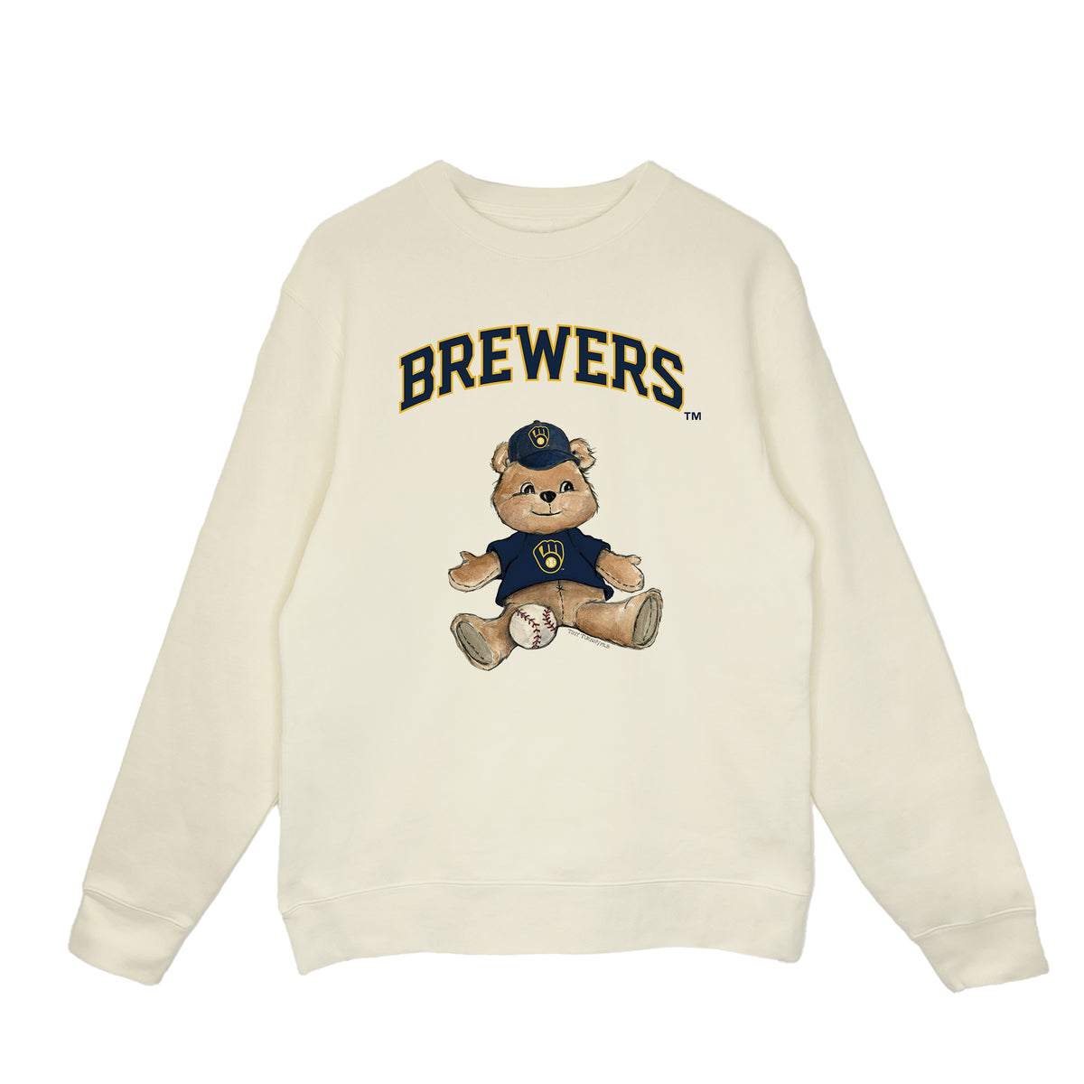 Milwaukee Brewers Teddy Crewneck Sweatshirt