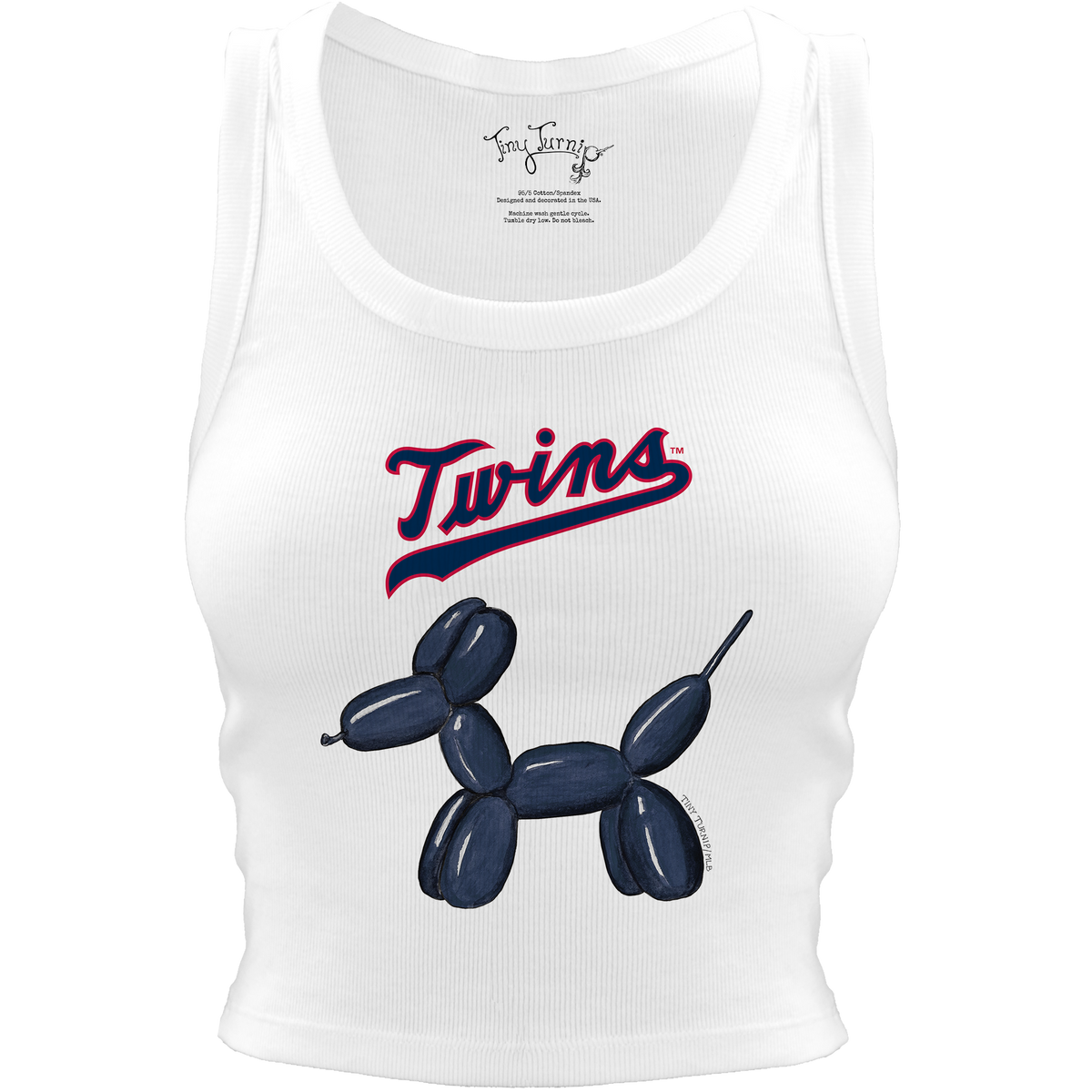 Minnesota Twins Balloon Dog Crop Tank