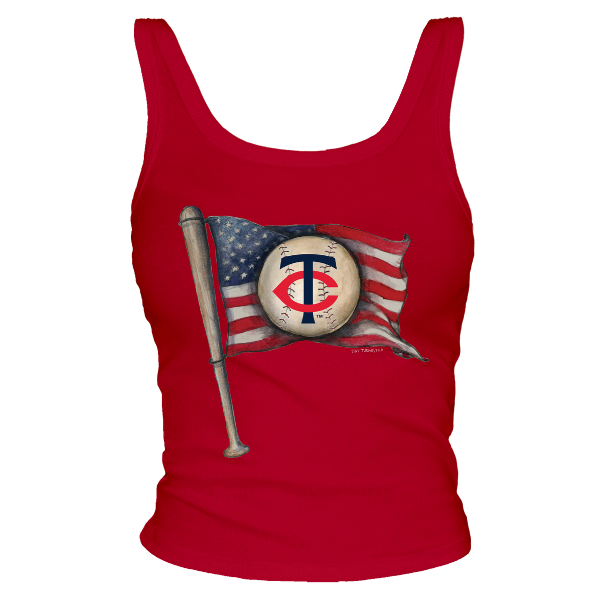 Minnesota Twins Baseball Flag Tank
