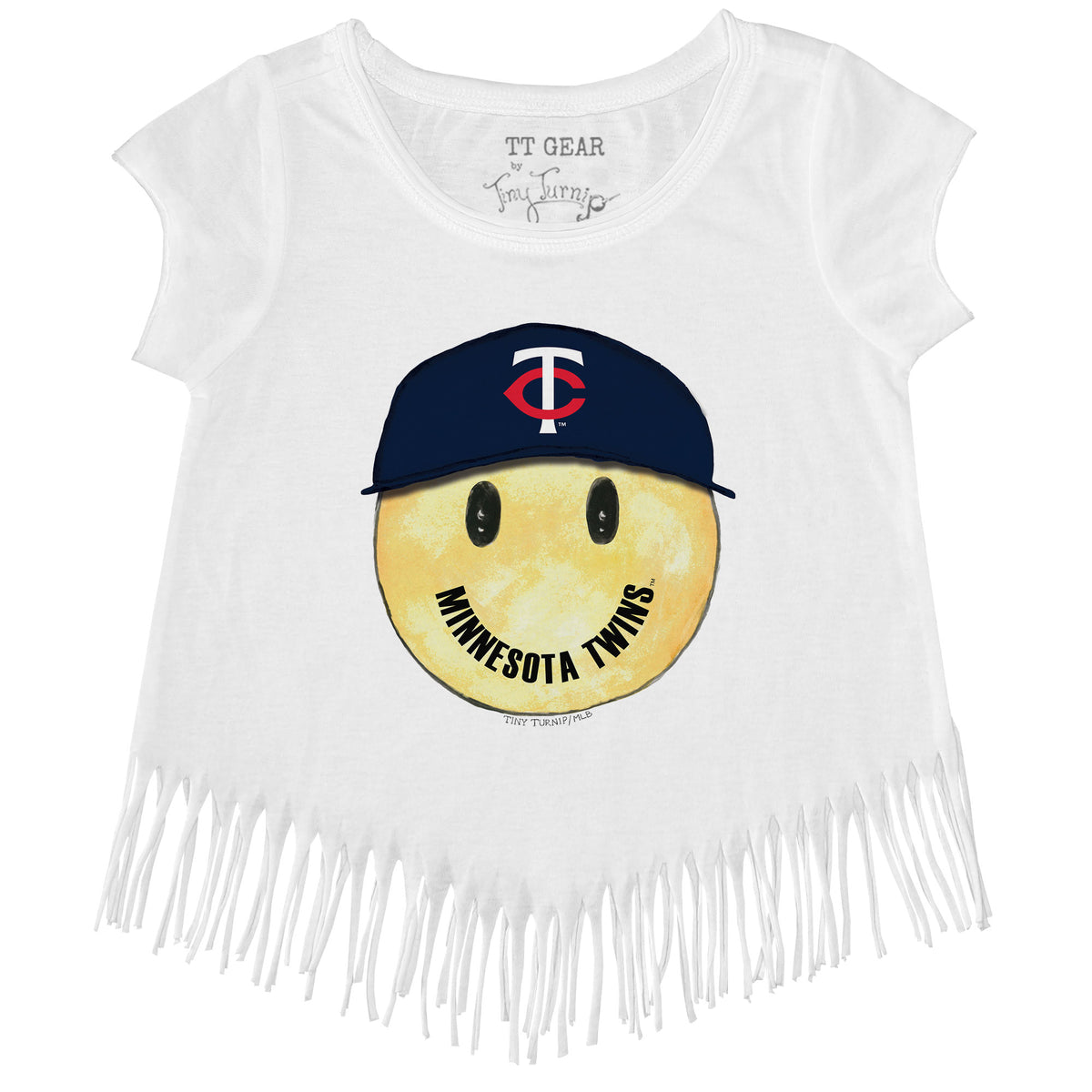Minnesota Twins Smiley Fringe Tee
