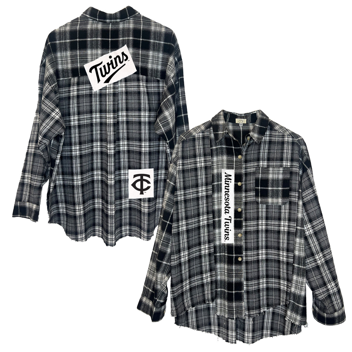 Minnesota Twins Black Out Flannel