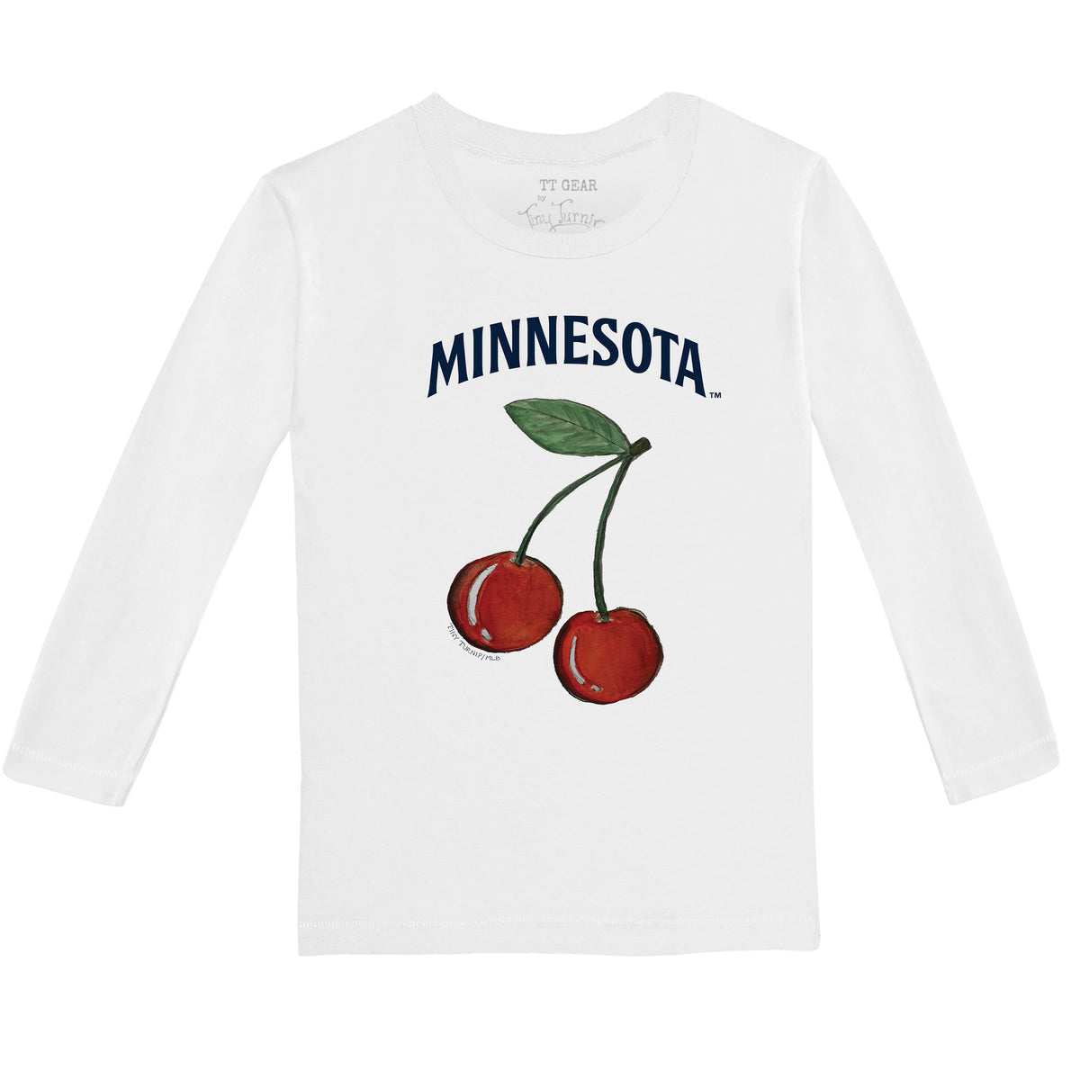 Minnesota Twins Cherry Long-Sleeve Tee Shirt