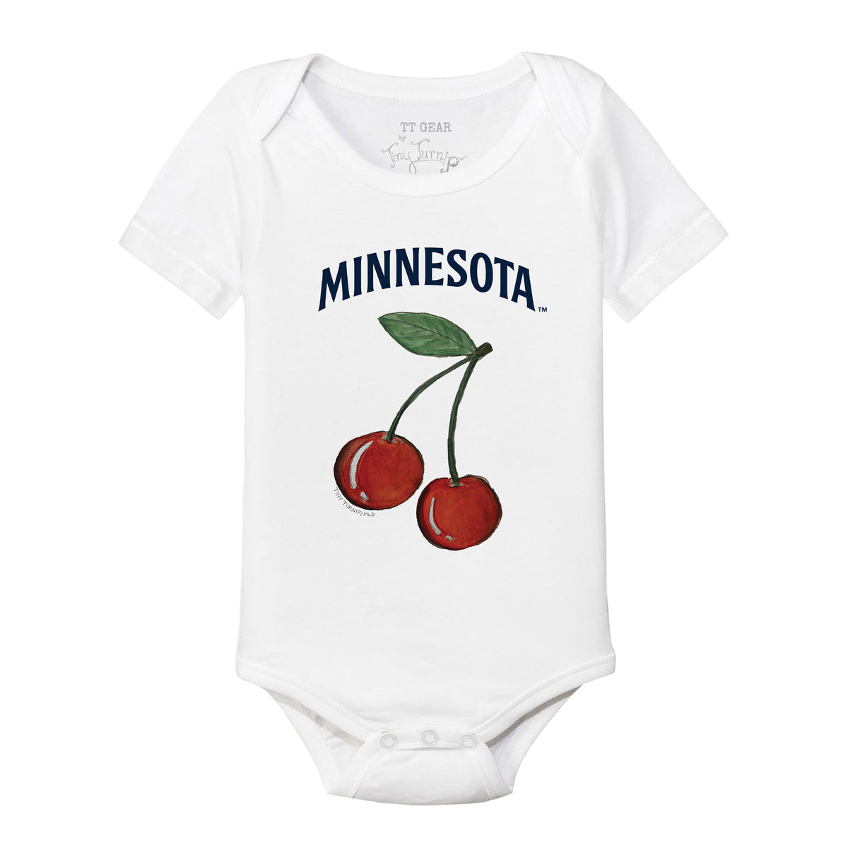 Minnesota Twins Cherry Short Sleeve Snapper