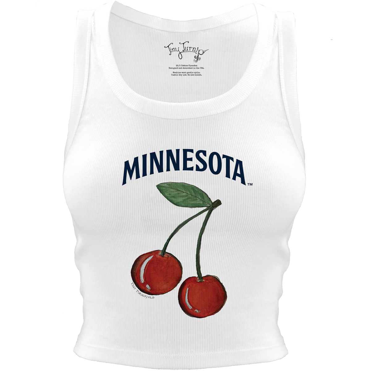 Minnesota Twins Cherry Crop Tank