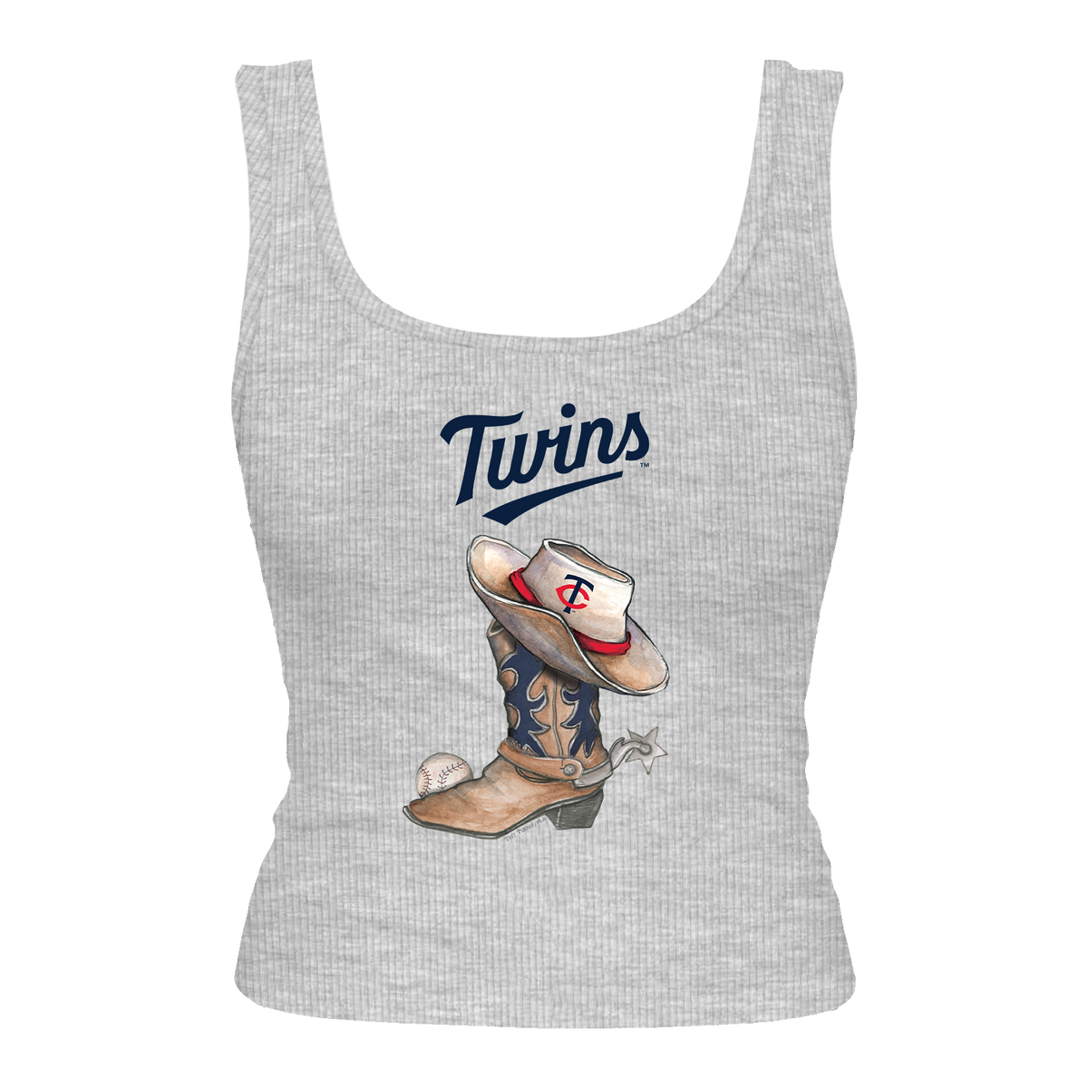 Minnesota Twins Cowboy Boot Emmy Tank