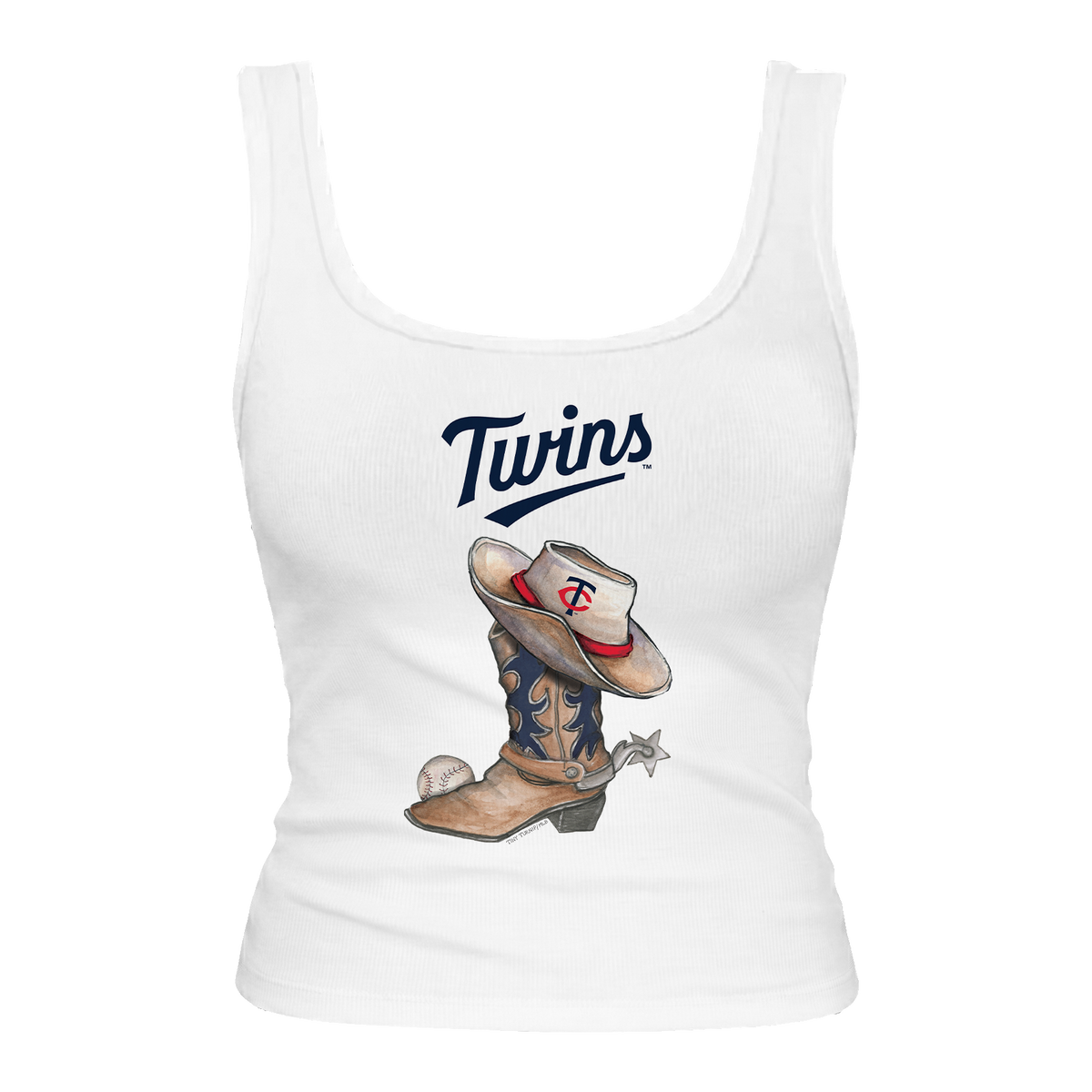 Minnesota Twins Cowboy Boot Emmy Tank