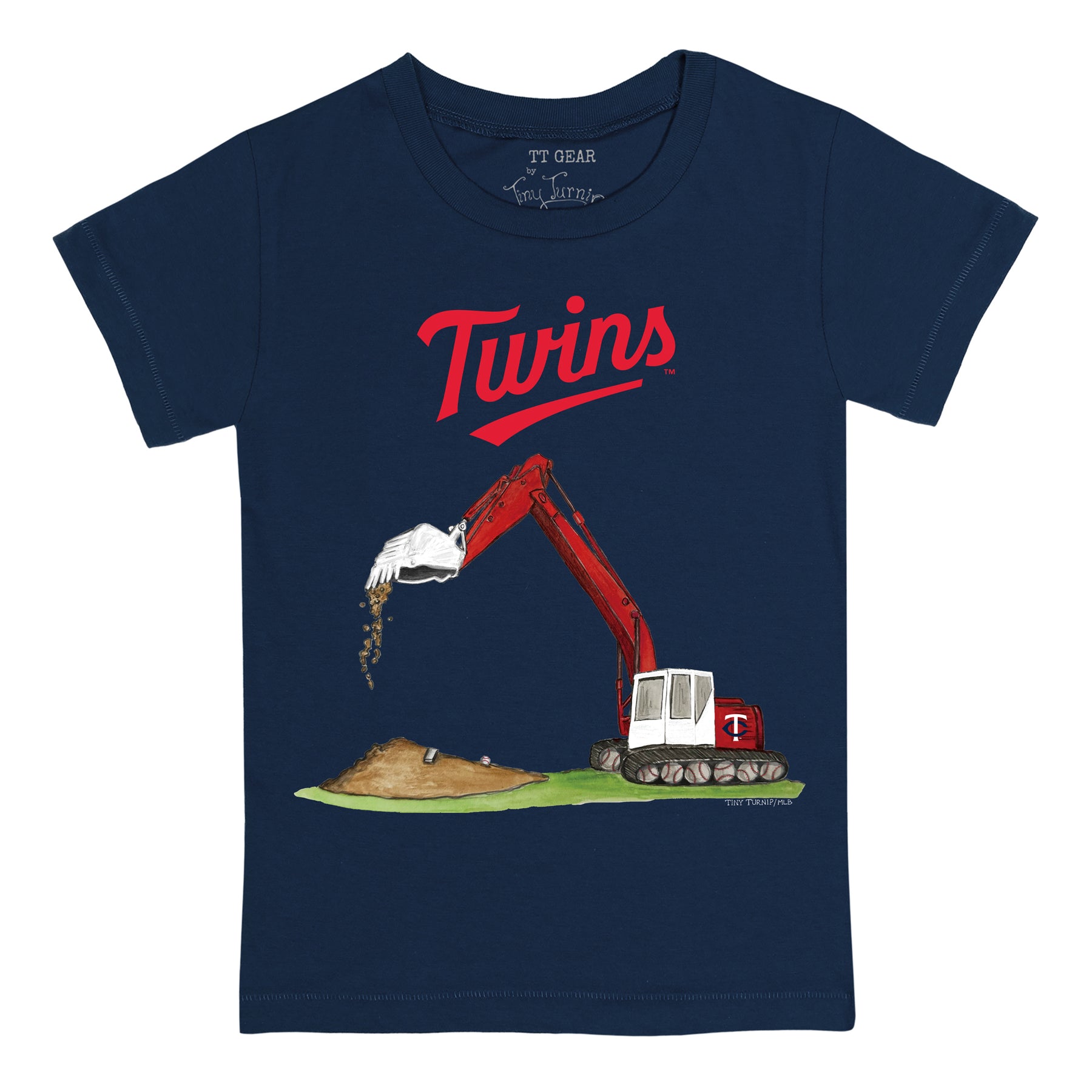 Minnesota Twins Excavator Tee Shirt