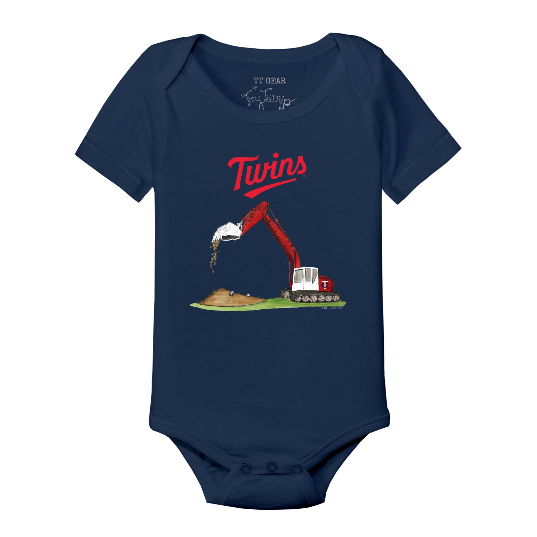 Minnesota Twins Excavator Short Sleeve Snapper