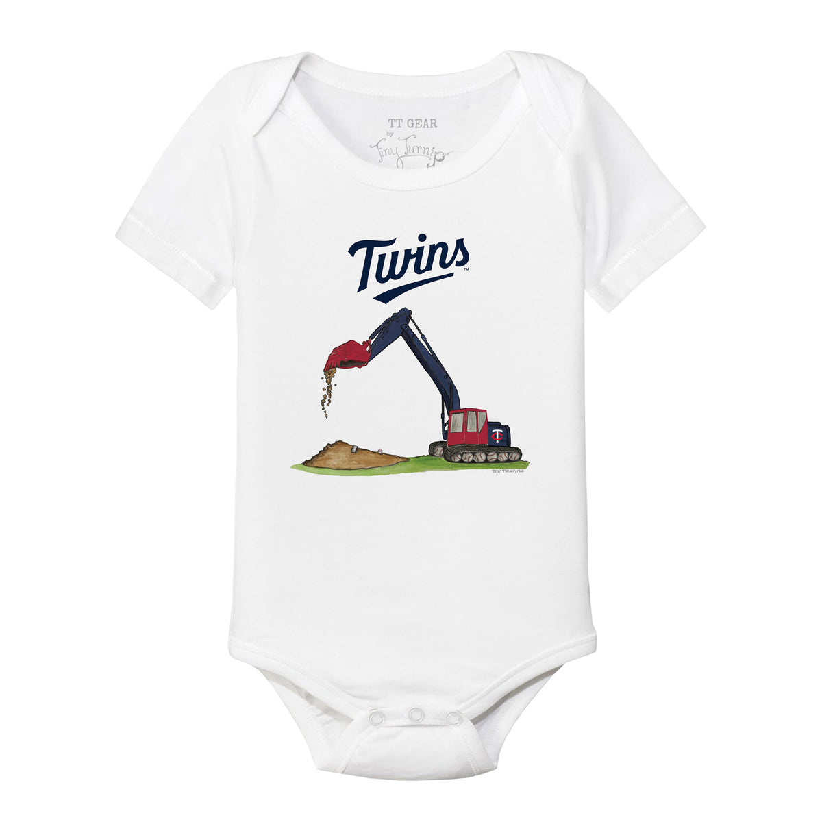 Minnesota Twins Excavator Short Sleeve Snapper