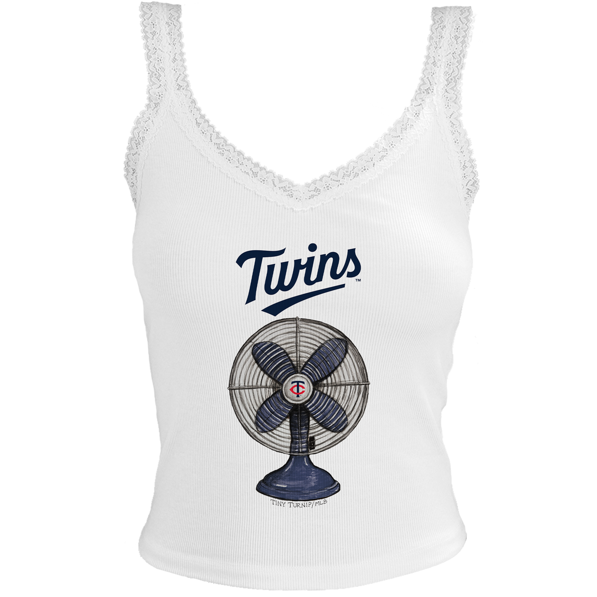 Minnesota Twins Fan Lace Tank