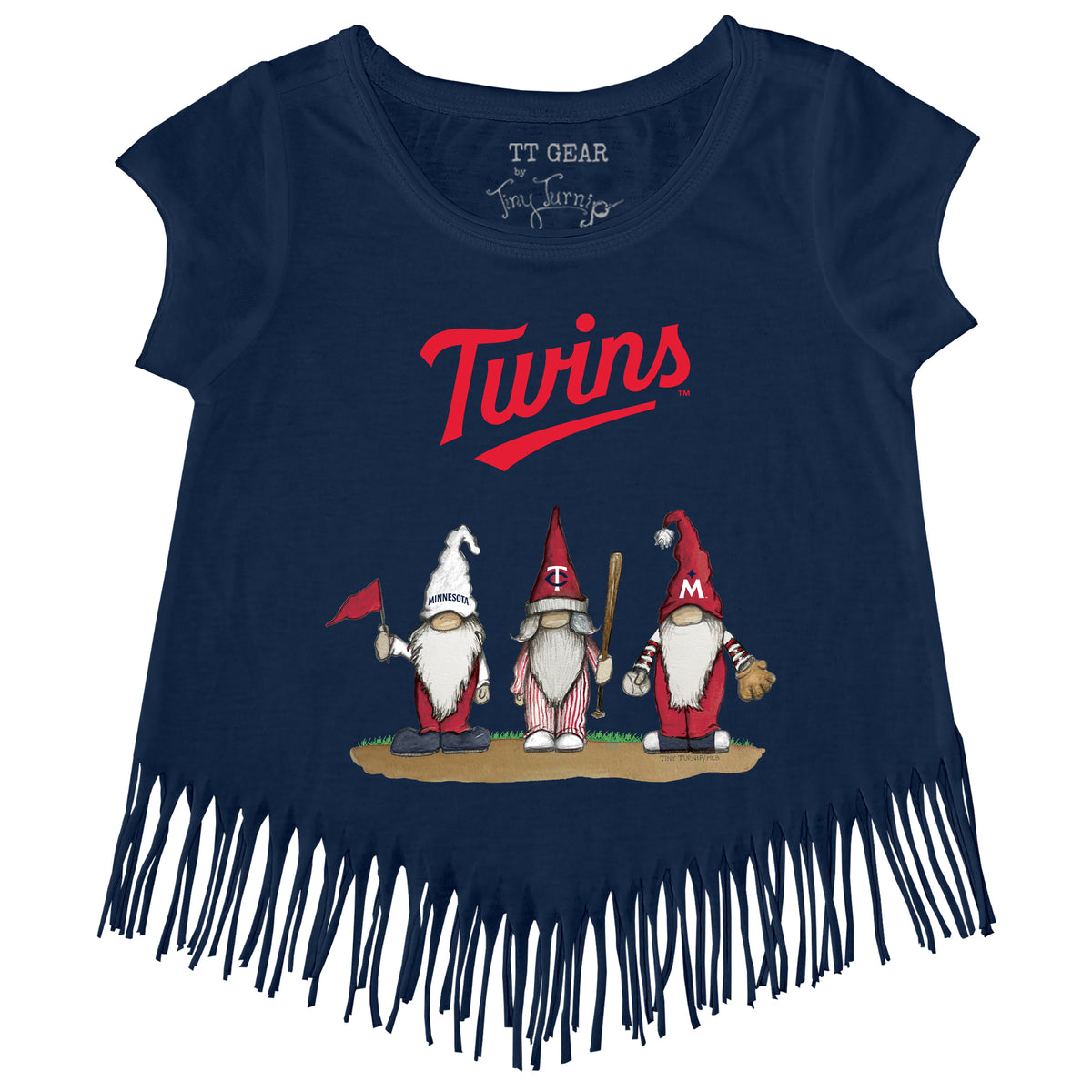 Minnesota Twins Gnomes Fringe Tee