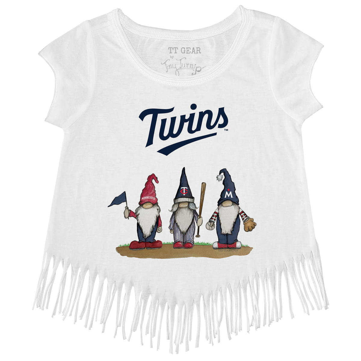Minnesota Twins Gnomes Fringe Tee