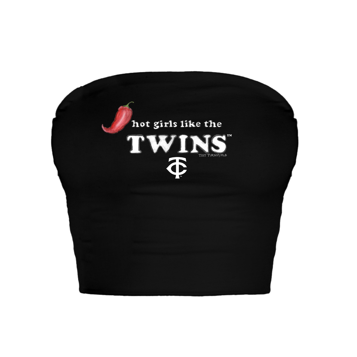 Minnesota Twins Hot Girls Crop Tube Top