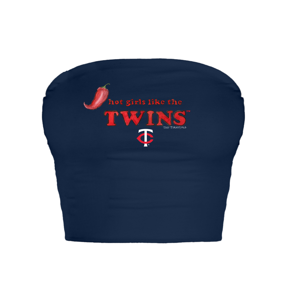 Minnesota Twins Hot Girls Crop Tube Top