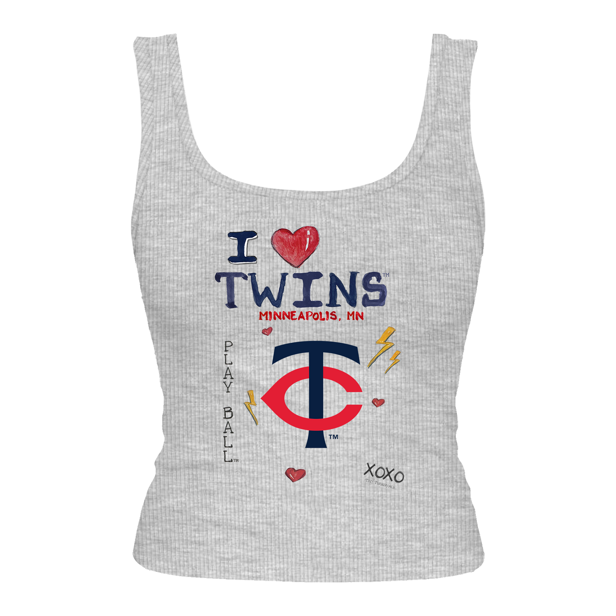 Minnesota Twins I Heart Twins Emmy Tank