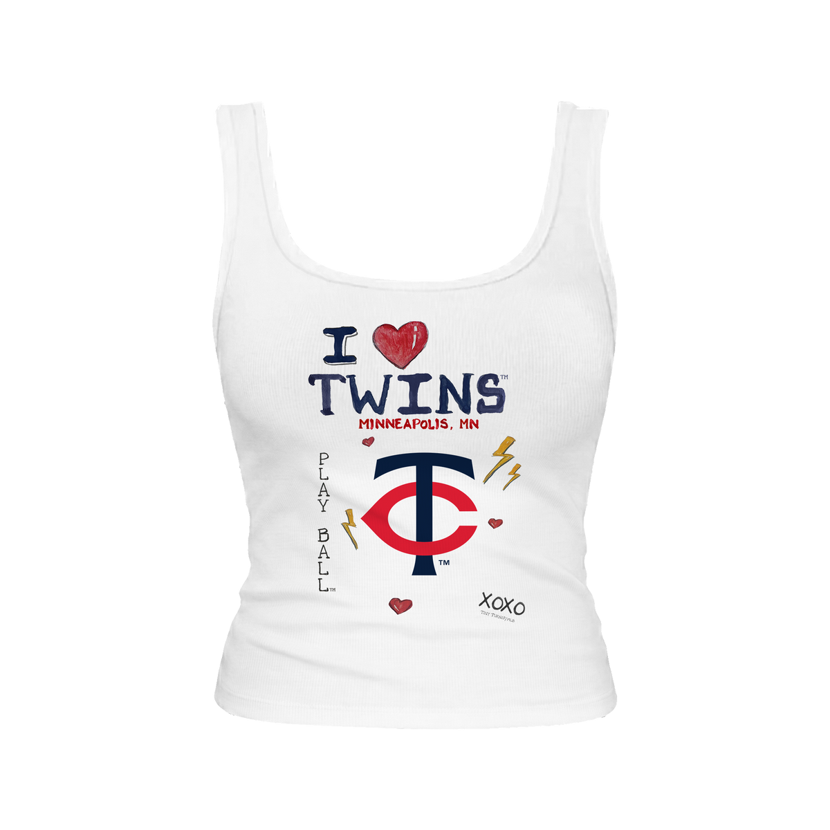 Minnesota Twins I Heart Twins Emmy Tank