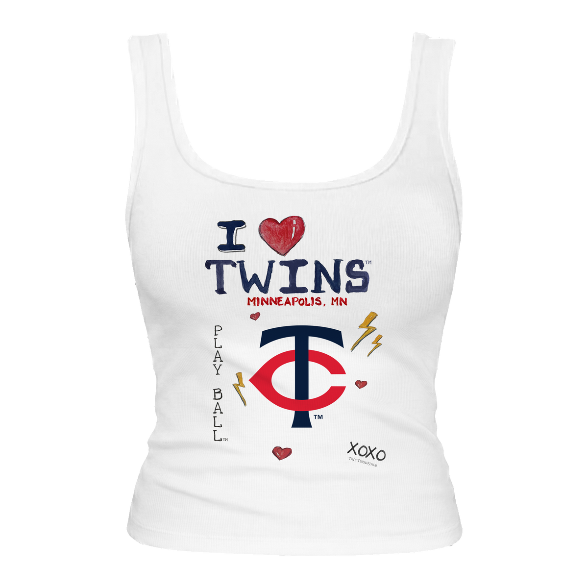 Minnesota Twins I Heart Twins Emmy Tank