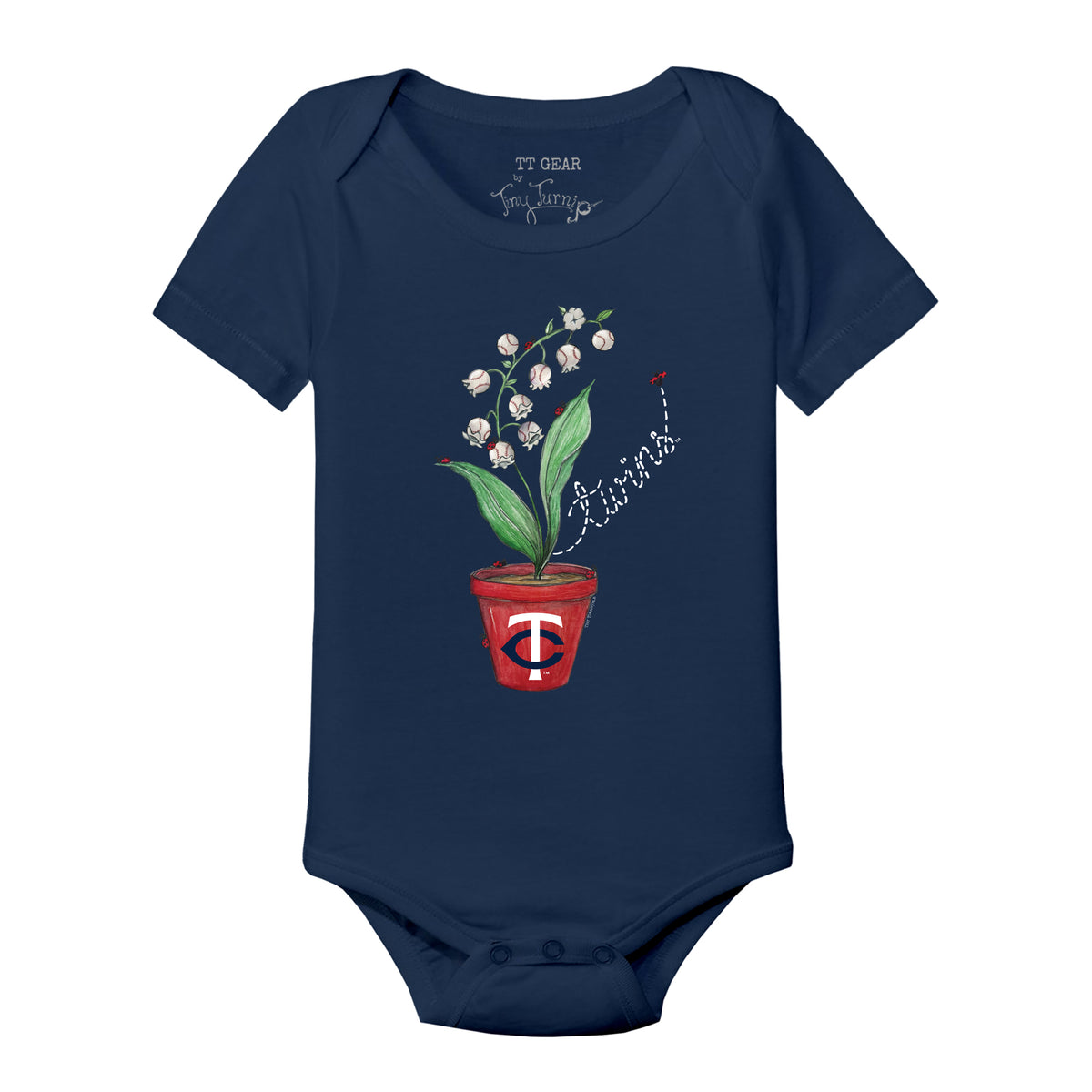 Minnesota Twins Ladybug Short Sleeve Snapper