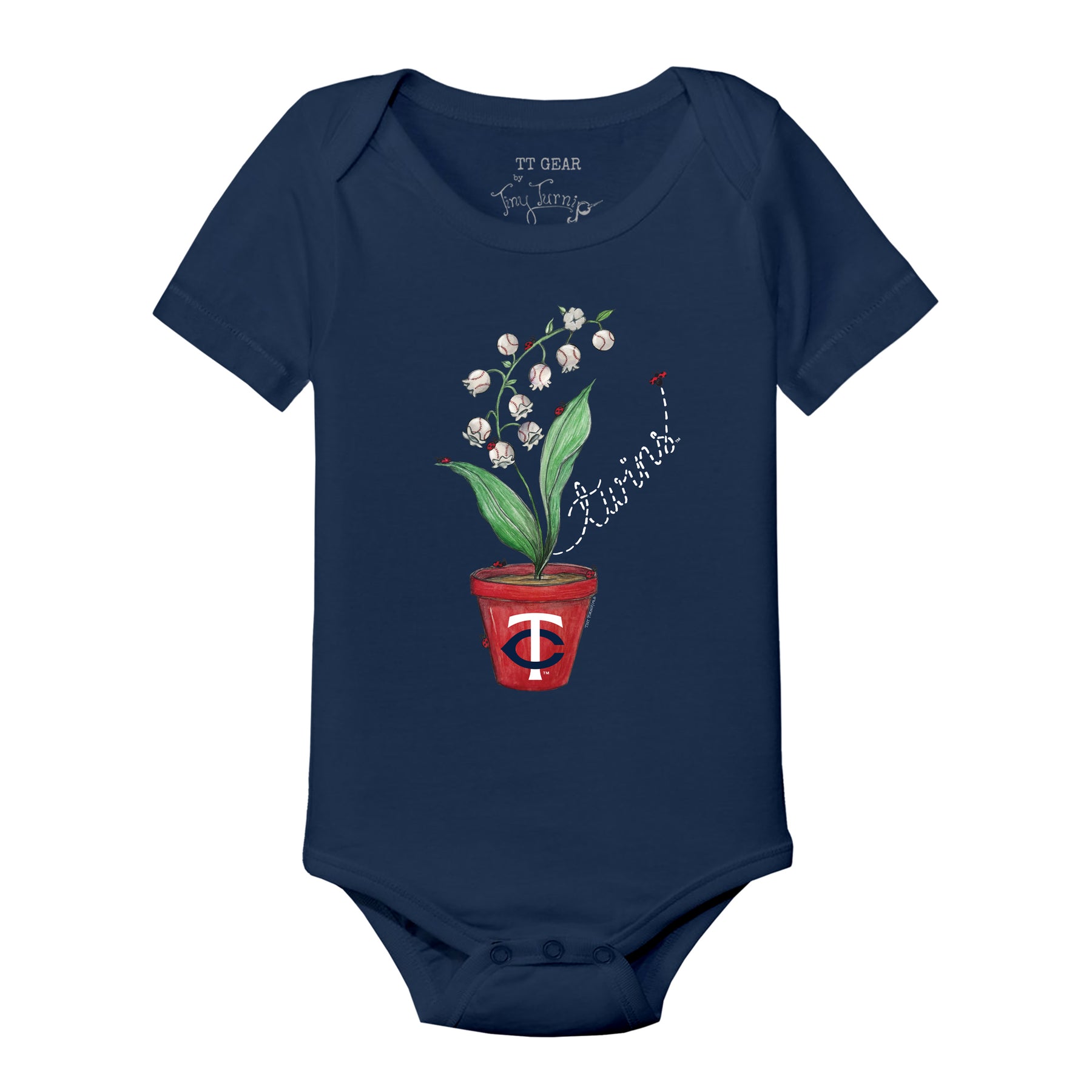 Minnesota Twins Ladybug Short Sleeve Snapper