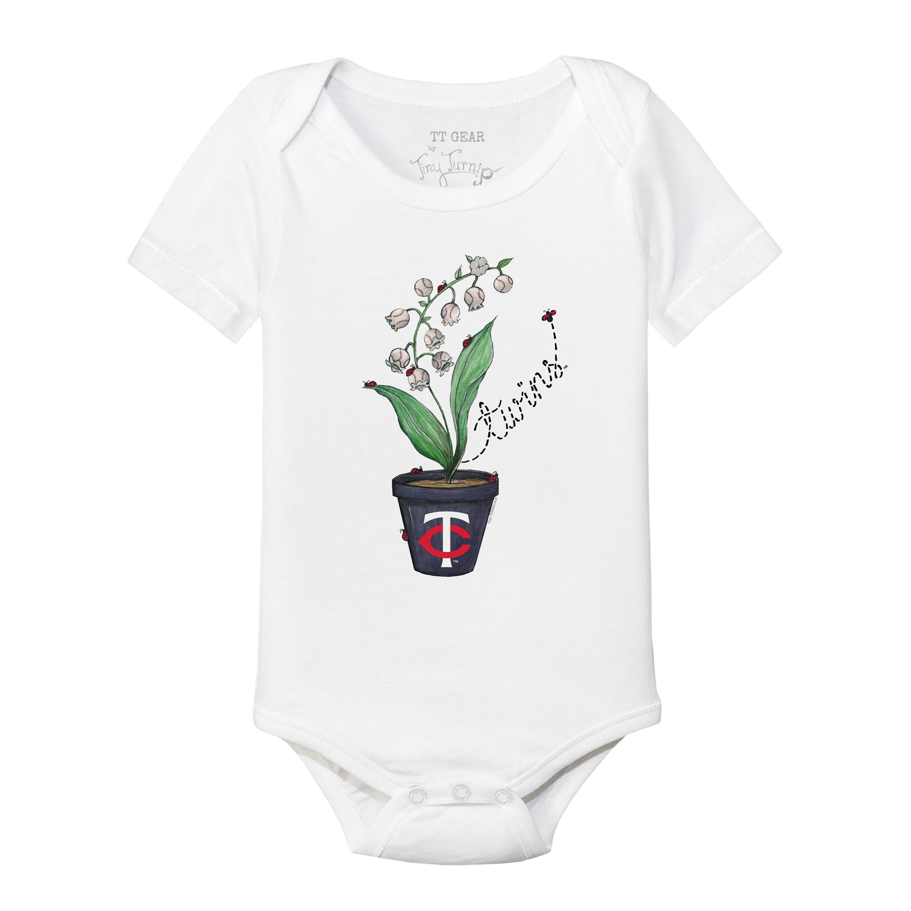 Minnesota Twins Ladybug Short Sleeve Snapper