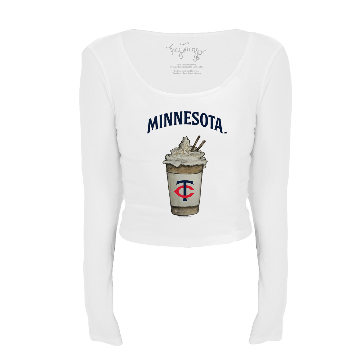 Minnesota Twins Latte Women's Lucy Long Sleeve