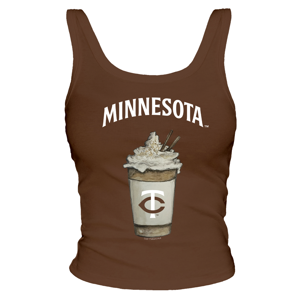 Minnesota Twins Latte Tank