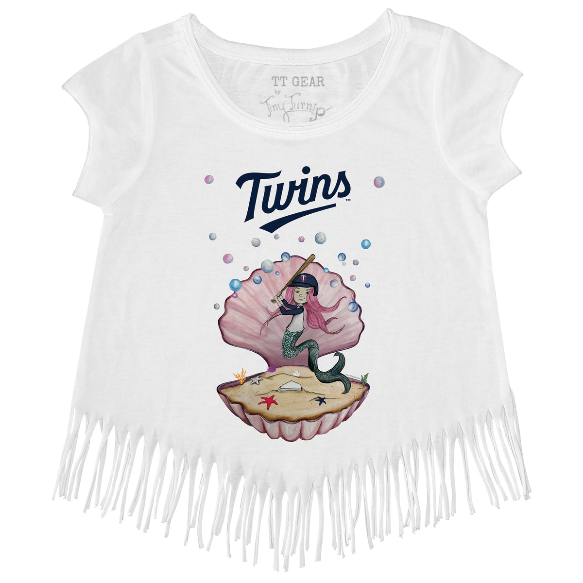Minnesota Twins Mermaid Fringe Tee